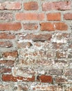 Old brick wall in a background image Royalty Free Stock Photo