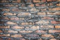 Old brick wall background or textures Royalty Free Stock Photo