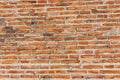 Old brick wall, Close Up old texture of red stone blocks. Royalty Free Stock Photo