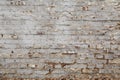 Old brick wall with plasterwork Royalty Free Stock Photo