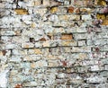 The old brick wall with rich texture Royalty Free Stock Photo