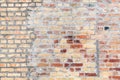 Old brick wall. Stunning background with beautiful pattern and texture