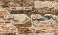 Old Brick Wall Texture background image. Grunge Red Stonewall Background Royalty Free Stock Photo