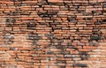 Old Brick Wall Texture background image. Grunge Red Stonewall Background Royalty Free Stock Photo