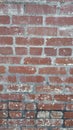 Old brick wall texture background multiple colors Royalty Free Stock Photo
