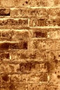 Old brick wall texture brown