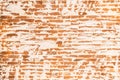 Old Brick Wall Texture. Painted Ã Â¸Â´brick Wall Surface  Red Stonewall Background Royalty Free Stock Photo