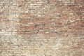 Old brick wall with white paint background texture Royalty Free Stock Photo