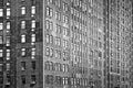 Old bricks building facade, Manhattan, New York City Royalty Free Stock Photo