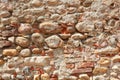 Old bricks and stones wall texture background Royalty Free Stock Photo