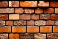 Old bricks wall pattern medieval stone wall background texture generated by ai Royalty Free Stock Photo