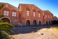 Old brickwall in Puerto Sagunto at Valencia