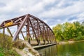 Old bridge in Autumn Royalty Free Stock Photo