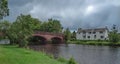 Old Bridge in Callander, Scotland, Great Britain. Royalty Free Stock Photo