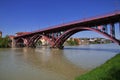 Old Bridge, Drava Bridge in Maribor, Slovenia Royalty Free Stock Photo