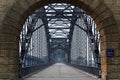 Old Bridge in Hamburg Royalty Free Stock Photo