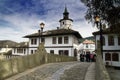 Old bridge and house in Tryavna Royalty Free Stock Photo