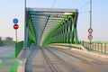 Old bridge Iron bridge in Bratislava, Slovakia