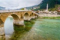 The Old Bridge in Konjic Royalty Free Stock Photo