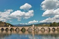 Old Bridge in Visegrad, BiH Royalty Free Stock Photo