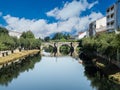 Old bridge in Monforte de Lemos