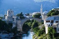 Old bridge of Mostar, bosnia herzegovina