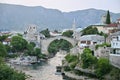 Old Bridge - Mostar, Bosnia Herzegovina Royalty Free Stock Photo