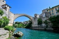 Old Bridge - Mostar, Bosnia Herzegovina Royalty Free Stock Photo