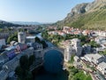 Old Bridge - Mostar, Bosnia Herzegovina Royalty Free Stock Photo