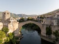 Old Bridge - Mostar, Bosnia Herzegovina Royalty Free Stock Photo