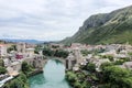 Old Bridge in Mostar, Bosnia and Herzegovina Royalty Free Stock Photo