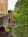 Old bridge near & x22;bidebarri& x22; at Bergara, Basque Country