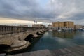 The old bridge of Ortigia Syracuse Sicily