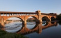 The old bridge of Pavia Royalty Free Stock Photo