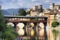 The Old Bridge ponte degli Alpini in Bassano del Grappa