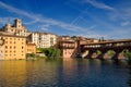 Old bridge and river Royalty Free Stock Photo