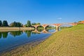 Sisak old bridge Royalty Free Stock Photo