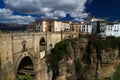 Old bridge in Ronda city Andalusia