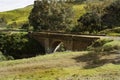 Bridge, old and abandoned at Western Hwy. Melbourne Royalty Free Stock Photo