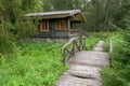 Old House in the forest Royalty Free Stock Photo