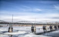 Old Bridge in UmeÃÂ¥, Sweden