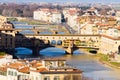 Old Bridge view, Florence, Italy Royalty Free Stock Photo