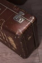 Old briefcase Royalty Free Stock Photo