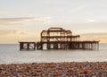 Old Brightion Pier Royalty Free Stock Photo