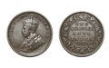 Old British Coin Royalty Free Stock Photo