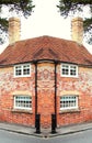 Old british house style scene. Royalty Free Stock Photo