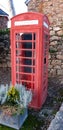Old British Phone Box UK
