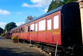 Old british Train Carrage. Devon .Uk Royalty Free Stock Photo