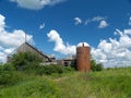 An old broken barn