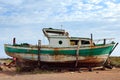 Old broken boat